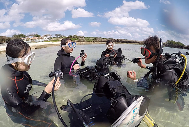 初めてのダイビング